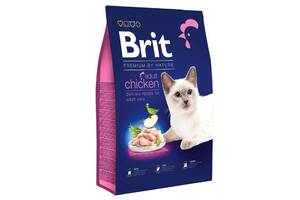 Brit Premium by Nature Cat Adult Chicken (Брит Премиум Нечурал Кет Эдалт Курица) сухой корм для взрослых котов