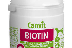 Canvit Biotin (Канвит Биотин) витаминная кормовая добавка для идеальной шерсти собак до 25 кг.