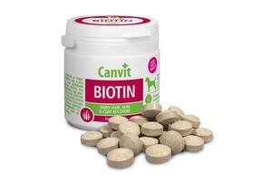 Canvit Biotin (Канвит Биотин) витаминная кормовая добавка для идеальной шерсти собак до 25 кг. 230 г.