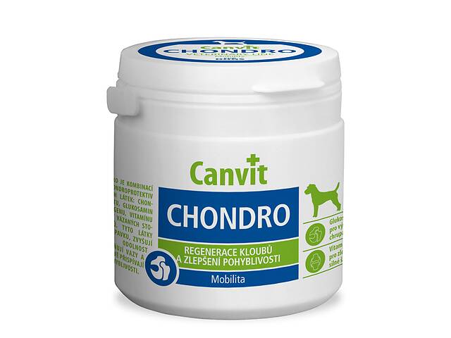 Canvit Chondro (Канвит Хондро) витаминная кормовая добавка для регенерации суставов собак до 25 кг.