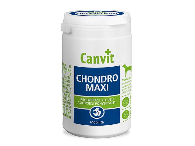 Canvit Chondro maxi (Канвит Хондро макси) витаминная кормовая добавка для регенерации суставов собак от 25 кг.