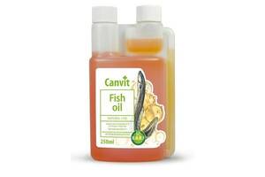 Canvit Fish oil (Канвит Фиш Оил) жидкая кормовая добавка с рыбьим жиром из угря для собак