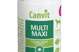 Canvit Multi maxi (Канвит Мульти макси) витаминная кормовая добавка для собак весом более 25 кг.