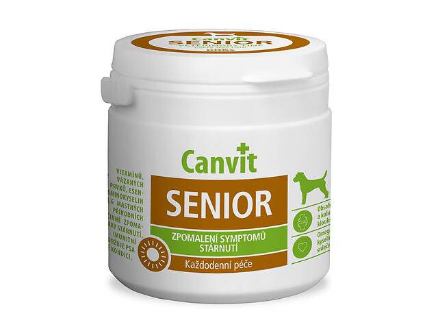 Canvit Senior (Канвит Сеньйор) витаминная кормовая добавка для собак от 7 лет