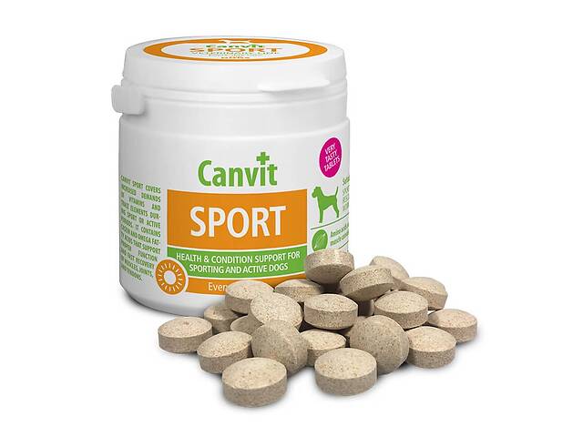 Canvit Sport (Канвит Спорт) витаминная кормовая добавка для спортивных и рабочих собак 230 г.