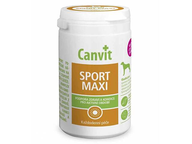 Canvit Sport MAXI (Канвит Спорт Макси) витаминная добавка для спортивных и рабочих собак больших пород 230 г