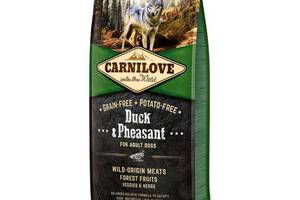 Carnilove Duck & Pheasant for Adult Dogs (Карнилав Утка и Фазан) беззерновой корм для взрослых собак 12 кг.