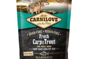 Carnilove Fresh Carp Trout for Adult Dog (Карнилав Фреш Эдалт Дог Карп Форель) корм для собак всех пород 1.5 кг.