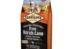 Carnilove Fresh Ostrich Lamb Small Breed Dogs (Карнилав Страус Ягненок Смалл Брид) корм для собак мелких пород