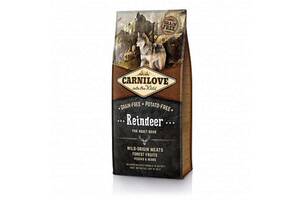 Carnilove Reindeer for Adult Dogs (Карнилав Олень Эдалт) сухой беззерновой корм для взрослых собак всех пород