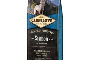 Carnilove Salmon for Adult Dogs (Карнилав Лосось Эдалт) сухой беззерновой корм для взрослых собак всех пород