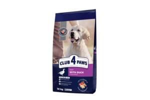 Club 4 Paws (Клуб 4 Лапы) Premium Adult Large Breed Duck сухой корм с уткой для взрослых собак больших пород