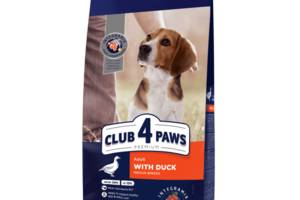 Club 4 Paws (Клуб 4 Лапы) Premium Adult Medium Breed Duck сухой корм с уткой для взрослых собак средних пород