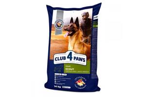 Club 4 Paws (Клуб 4 Лапы) Premium Adult Scout Large&Medium Breed Chicken корм для рабочих собак больших пород