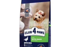Club 4 Paws (Клуб 4 Лапы) Premium Adult Small Breed Duck сухой корм с уткой для взрослых собак малых пород