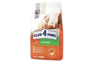 Club 4 Paws (Клуб 4 Лапы) Premium Kitten Chicken сухой корм с курицей для котят