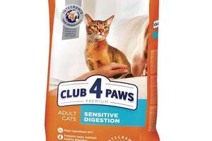 Club 4 Paws (Клуб 4 Лапы) Premium Sensitive Digestion Adult Cat Chicken корм для котов с чувствительным ЖКТ