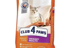 Club 4 Paws (Клуб 4 Лапы) Premium Urinary Health Adult Cat Chicken корм для котов для мочевыводящих путей