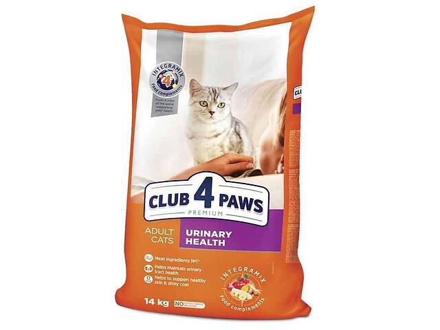 Club 4 Paws (Клуб 4 Лапы) Premium Urinary Health Adult Cat Chicken корм для котов для мочевыводящих путей