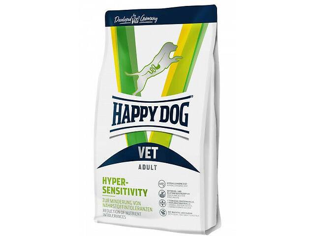 Cухой диетический корм Happy Dog VET Hypersens для собак с пищевой аллергией 4 кг