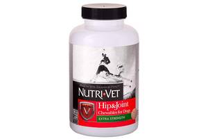 Добавка Nutri-Vet Hip&Joint Extra 2 уровень хондроитин-глюкозамин для связок и суставов с МСМ для собак 120 табл (669...