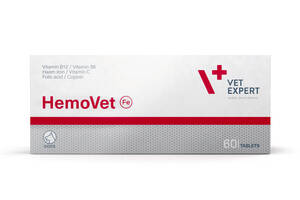 Добавка VetExpert HemoVet с железом для собак с анемией 60 табл