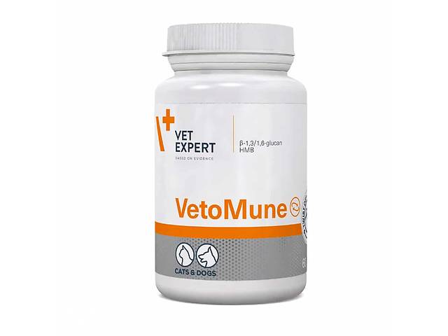 Добавка VetExpert VetoMune для укрепления иммунитета у собак и котов 60 табл