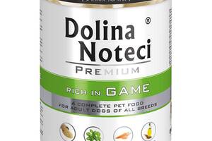 Dolina Noteci Premium (Долина Нотечи Премиум) консерва влажный корм для собак с дичью 800 г х 12 шт