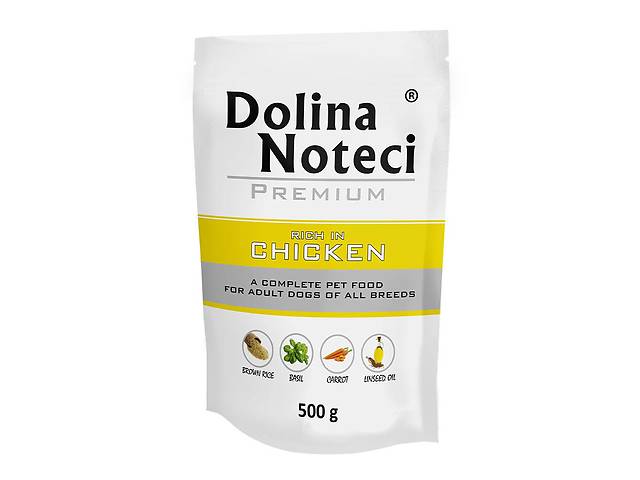 Dolina Noteci Premium (Долина Нотечи Премиум) консервы влажный корм для собак с курицей 500 г х 10 шт