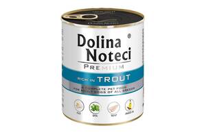 Dolina Noteci Premium (Долина Нотечи Премиум) консервы влажный корм для собак с форелью 800 г х 12 шт