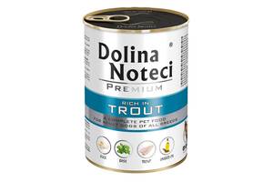 Dolina Noteci Premium (Долина Нотечи Премиум) консервы влажный корм для собак с форелью 400 г. х 24 шт.