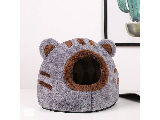 Домик лежанка для котов Taotaopets 569902 Bear house Gray 33*33*28 (12165-67586)