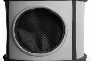 Домик-переноска для собак и кошек K&H Mod Capsule 43x43x39 см Серый/черный (655199051533)