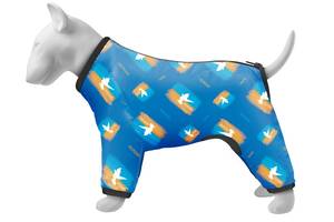 Дождевик для собак WAUDOG Clothes Флаг L50 Разноцветный (5351-0229)