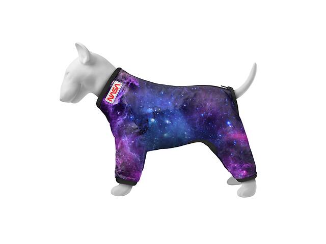 Дождевик для собак WAUDOG Clothes NASA21 M35 В 59-62 см С 37-40 см