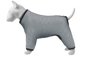 Дождевик для собак WAUDOG Clothes светоотражающий L50 В 70-74 см С 47-50 см