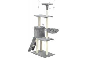Драпак для кота з іграшками FunFit XL 1808- сірий
