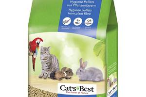 Древесный наполнитель Cat's Best Universal гранулированный без запаха 11 кг