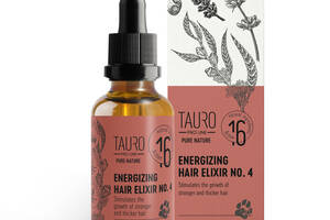 Эликсир для стимуляции роста шерсти у собак и котов Tauro Pro Line Energizing Hair Elixir №4 30 мл