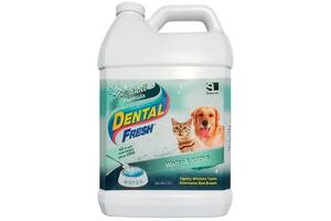 Эликсир от зубного налета и запаха из пасти у собак и котов SynergyLabs Dental Fresh 3.79 л