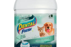 Эликсир от зубного налета и запаха из пасти у собак и котов SynergyLabs Dental Fresh 3.79 л