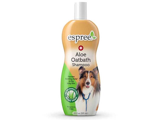 Espree Aloe Oatbath Medicated Shampoo (Эспри Алое Оетбаз Медикатед) шампунь при себореи для собак 0.591