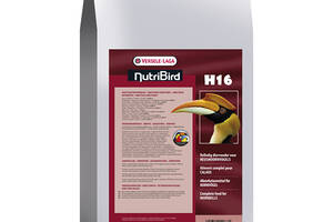 Гранулированный корм для крупных плодоядных и насекомоядных птиц Versele-Laga NutriBird H16 10 кг (5410340220771)