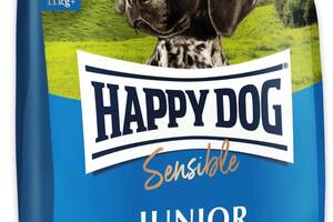 Happy Dog Junior Lamb Rice (Хэппи Дог Джуниор Ягненок Рис) сухой корм для больших и средних щенков 7-18 мес. 4 кг.