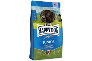 Happy Dog Junior Lamb Rice (Хэппи Дог Джуниор Ягненок Рис) сухой корм для больших и средних щенков 7-18 мес. 10 кг.