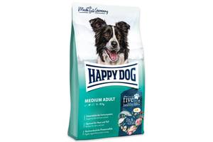 Happy Dog Medium Adult (Хэппи Дог Медиум Эдалт) сухой корм для взрослых собак средних пород 4 кг.