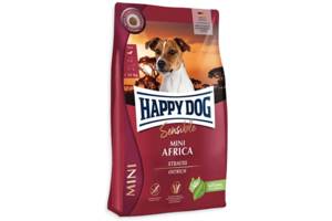 Happy Dog Mini Africa (Хэппи Дог Мини Африка) сухой корм без злаков для маленьких собак при аллергии 4 кг.