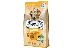 Happy Dog Naturcroq Geflugell Pur & Reis (Хэппи Дог Натур Крок Птица и Рис) сухой корм для взрослых собак 11 кг.