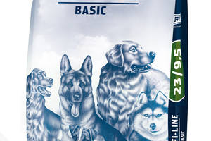 Happy Dog Profi-Line Basic 23/9,5 (Хэппи Дог Профи Лайн Базис) сухой корм для взрослых собак всех пород