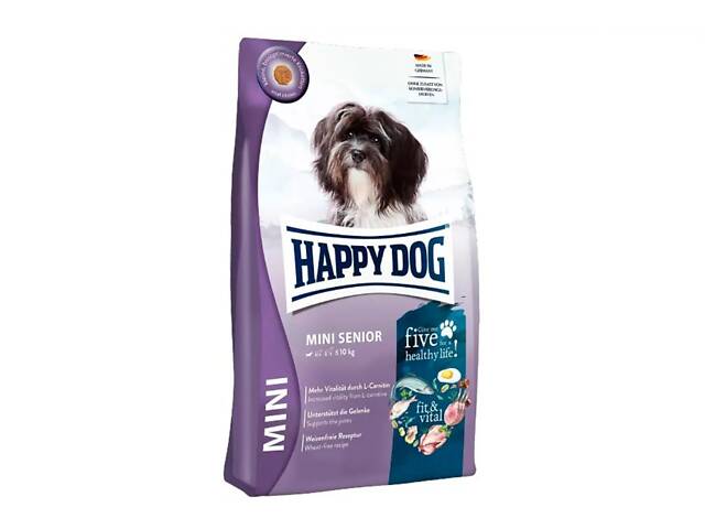 Happy Dog Senior Mini (Хэппи Дог Сеньйор Мини) сухой корм для пожилых собак маленьких пород